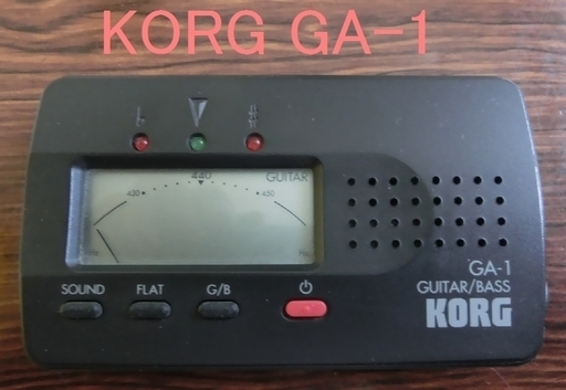Korg チューナー ギター ベース用 Ga 1 にゃんくろ 札幌のその他の中古あげます 譲ります ジモティーで不用品の処分