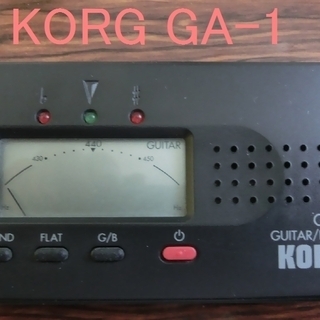 KORG チューナー ギター/ベース用 GA-1