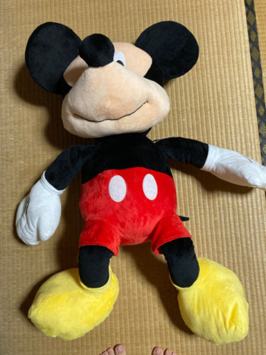 コストコのミッキー けけ 塚目のおもちゃ ぬいぐるみ の中古あげます 譲ります ジモティーで不用品の処分
