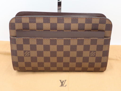 《LOUIS VUITTON/ダミエ サンルイ セカンドバッグ》ABランク 美品