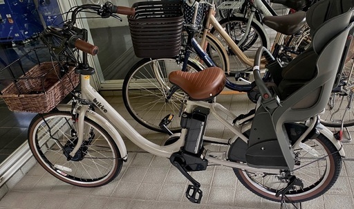 ブリジストン　電動自転車　ビッケモブ　子乗せ　新品