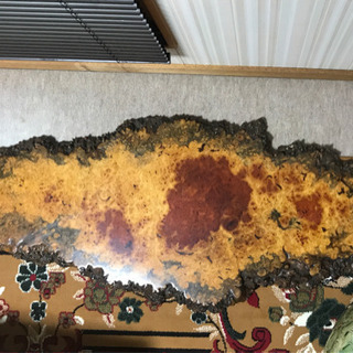 花梨　敷板　花梨 葡萄杢 玉杢　瘤杢 花台 天然木 置台 敷台 BNO234 花梨？葡萄杢玉杢瘤花台敷板飾り台盆栽台地板こぶ 2