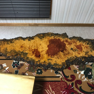 ☆一枚板大型花台☆ 花梨 葡萄杢 一枚板 無垢 輪切り 玉