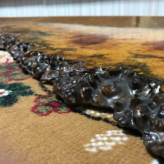 花台 花梨 葡萄目 玉目 一枚板 敷板 木製台 最大幅約340㎜ 【1126】 花台 花梨 葡萄目 玉目 一枚板 敷板 木製台 最大幅約340