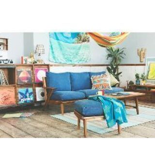 【新品未使用&メーカー直送】SWELLA(スウェラ) カバーリングソファ 3シーター