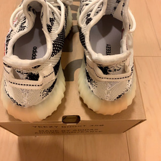 値下げ！350V2スニーカー本物新品イージーブーストゼブラYEEZYBOOST