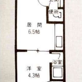 程よく暮らしやすい 1DK 家賃1.8万円 屋根付き駐車場…