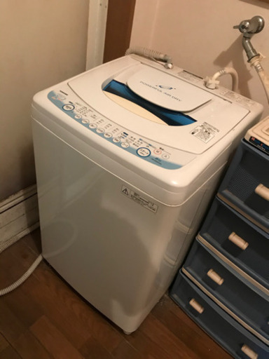洗濯機　6kg 東芝