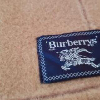 バーバリー　BURBERRY　wool毛布といらない毛布一式。