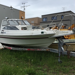 札幌市清田区　ヤマハプレジャーボート　ＳＲＶ　トレーラ付き