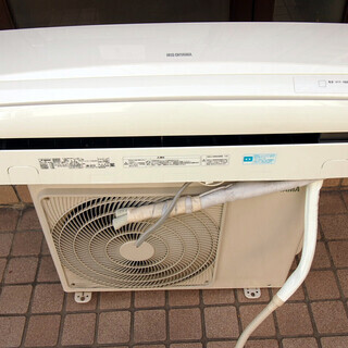 【76】17年製 アイリスオーヤマ エアコン おもに6畳用 IRR-2217C