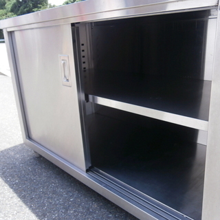 ☆中古品 厨房用品 収納作業台 横1200×奥600×高800㎜ 店頭販売中です！☆