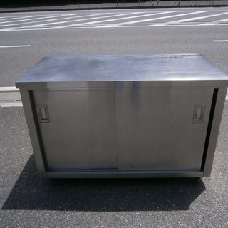 ☆中古品 厨房用品 収納作業台 横1200×奥600×高800㎜ 店頭販売中です！☆