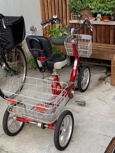 【美品】シニア用三輪自転車