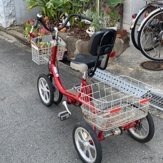 美品】シニア用三輪自転車