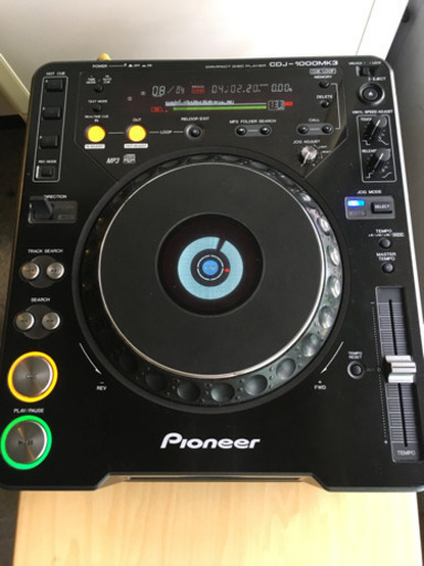 DJギア pioneer CDJ 1000mk3