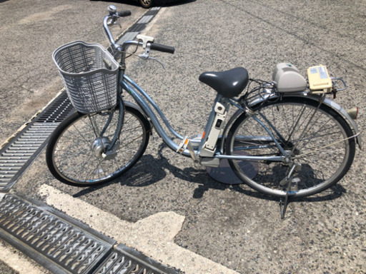 リサイクル自転車(2308-07) 電動アシスト自転車(ヤマハ) 12.3Ah 26インチ