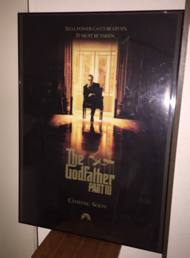 The Godfather ゴッドファーザー B2 映画 ポスターを出張買取