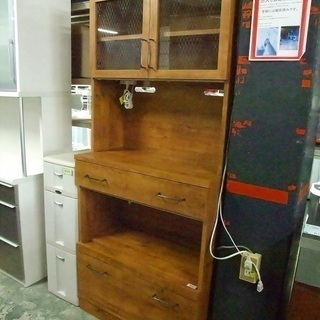 R1663) niko and... 80 open cabinet 食器棚 店頭取引大歓迎♪