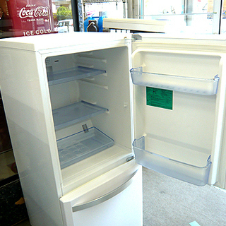 2ドア冷蔵庫 138L 2013年製 100Lクラス JR-NF140H ハイアール ☆ 札幌