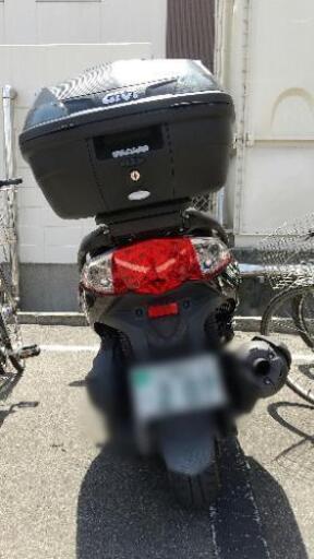 美車 250ccスクーター ETC2.0 リアボックス 電源ソケット 自賠責保険6年1月