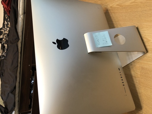 iMac (27-inch, Late 2012)  2.9GHz クアッドコアIntel Core i5