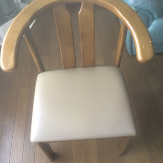 延長可能なダイニングテーブル&椅子2脚