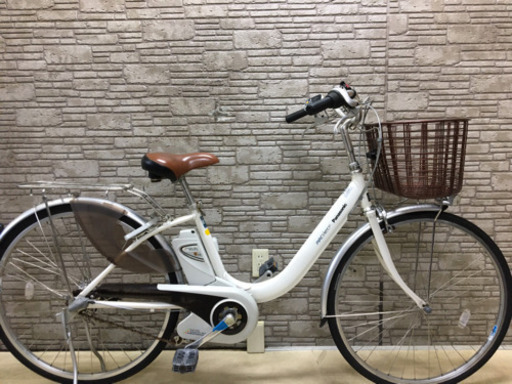 東京23区配達無料　新基準 Panasonic パナソニック  ビビライトU 5Ah リチウム☆電動自転車☆中古☆26インチ☆