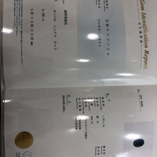 ジュエリー アレキサンドライト ネックレス 0.198ct Sランク ブラジル 
