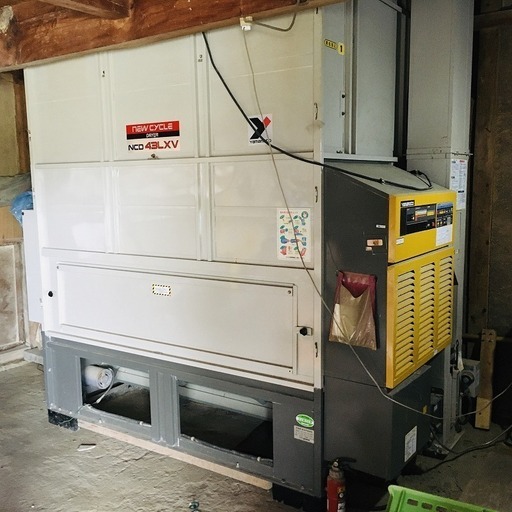 【SOLD OUT】山本製作所 穀物用循環型 乾燥機　NCD-43LXV　43石　要解体　引取り専用【農機具でっく】【福岡】【乾燥機】