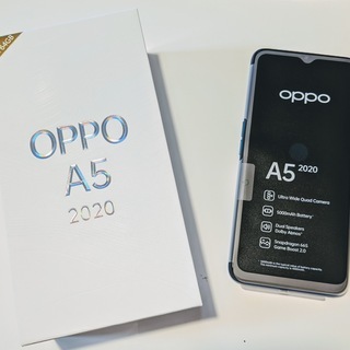OPPO A5 2020 64GB ブルー 新品未使用 SIMフリー