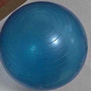 ジムナスティックボール バランスボール(クリアブルー65cm)