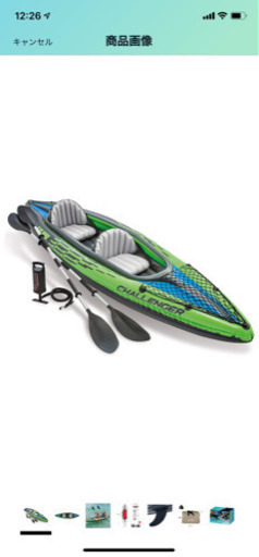 その他 Intex Challenger Kayak 351cm x 76cm x 38cm