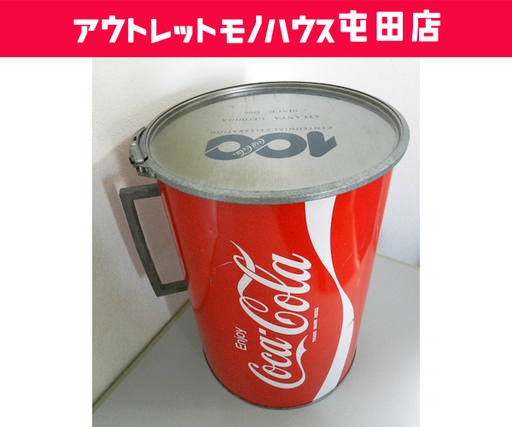 コカコーラ 缶 W25.5cm/H35.5cm ヴィンテージ風【Coca-Cola/コカ・コーラ】Coca-Cola 100 CENTENNIAL CELEBRATION ☆ 札幌市 北区 屯田