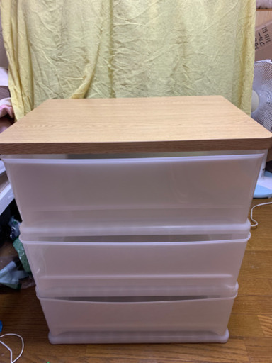ニトリ収納ボックス トモ 上野幌の収納家具 収納ケース の中古あげます 譲ります ジモティーで不用品の処分