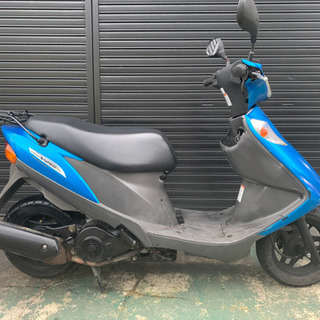 スズキ アドレスv125 セルにてかかります！