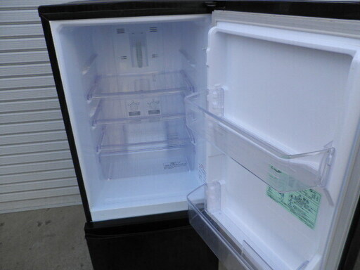 三菱MR-P15Y  冷凍冷蔵庫２ドア ２０１５年 人気のブラック NO２