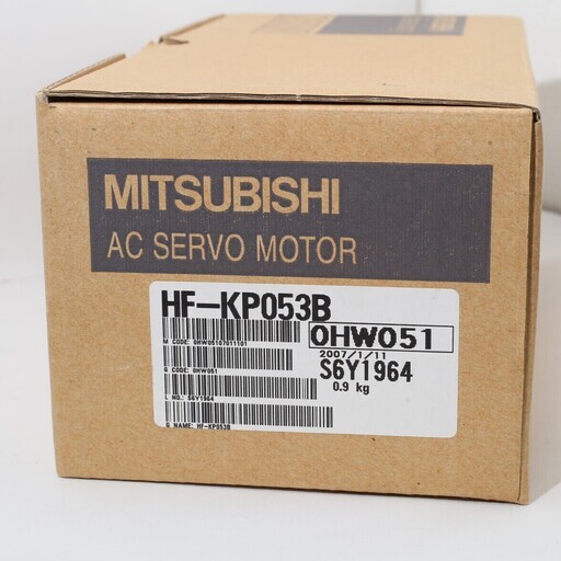 【未使用・新品】三菱電機 ACサーボモータ HF-KP053B