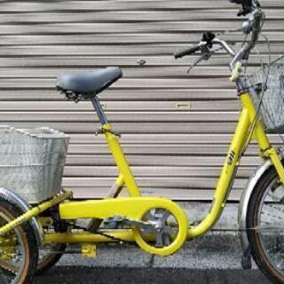 自転車 中古三輪自転車 ノンパンクタイヤ スイング有り