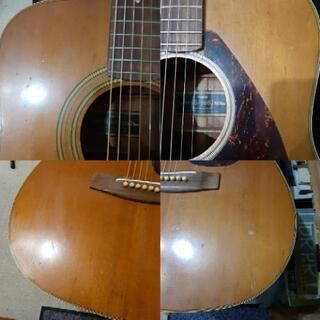 ジャパンオールドアコースティックギターYAMAHA FG-200J（黒