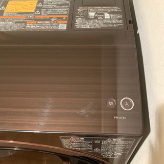 東芝　ドラム洗濯機　TW-117X3