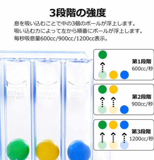 肺活量 トレーニング 器具 ボイストレーニング ボイトレ 呼吸筋 の 衰えを防ぐ 肺活量を鍛える 肺活量トレーニング 腹式呼吸 Matt 古島のその他の中古あげます 譲ります ジモティーで不用品の処分 肺活量 トレーニング 器具 ボイストレーニング ボイトレ 呼吸筋 の 衰えを防ぐ 肺活量を鍛える 肺活量トレーニング 腹式呼吸 Matt 古島のその他の中古あげます 譲ります ジモティーで不用品の処分