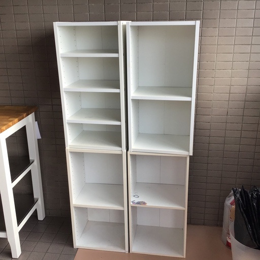 カラーボックス4つ Lapomama 福岡の収納家具 棚 シェルフ の中古あげます 譲ります ジモティーで不用品の処分