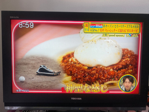 テレビ　REGZA 32型　東芝