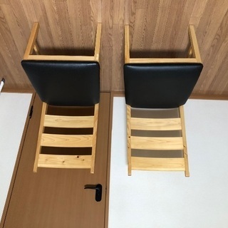 ☆ヒノキのダイニングセットお譲りします★テーブル＋椅子＋ベンチ（２人がけ）美品☆