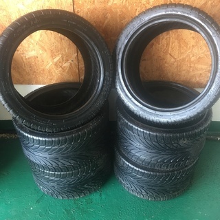 旧車　扁平タイヤ　14インチタイヤ　新品6本セット