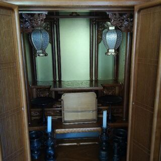 ※※【お問い合わせいただいた方ご覧ください】お仏壇　けやき　お引き取りに来れる方orヤマトの家財便