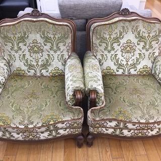 【トレファク鶴ヶ島店】karimoku　応接セット　ソファー×3・テーブル×1