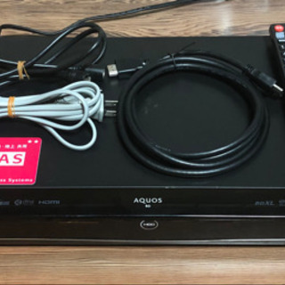 SHARP AQUOSブルーレイレコーダー BD-S560 新品...