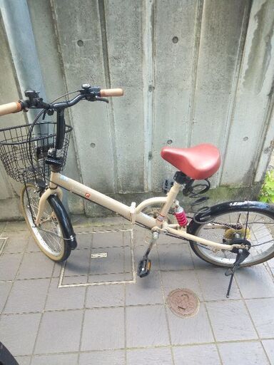 6段変速付　シマノ　折りたたみ自転車